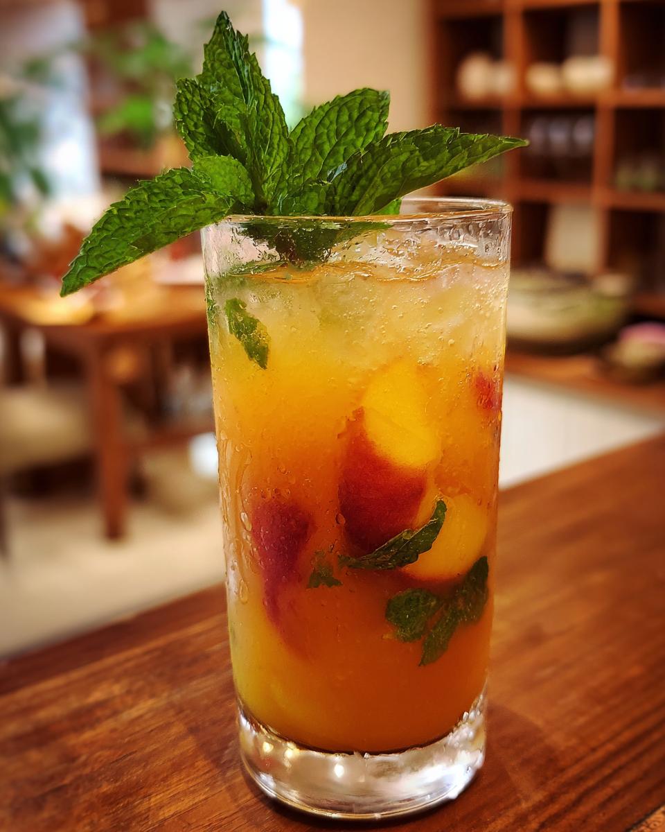 peach drink recipes - detail 1