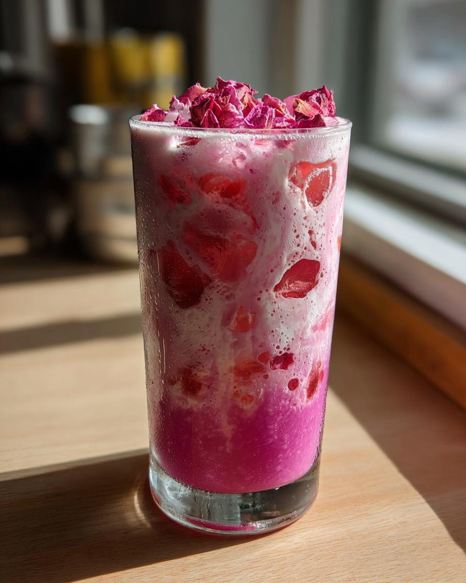 recipe for the pink drink - detail 1