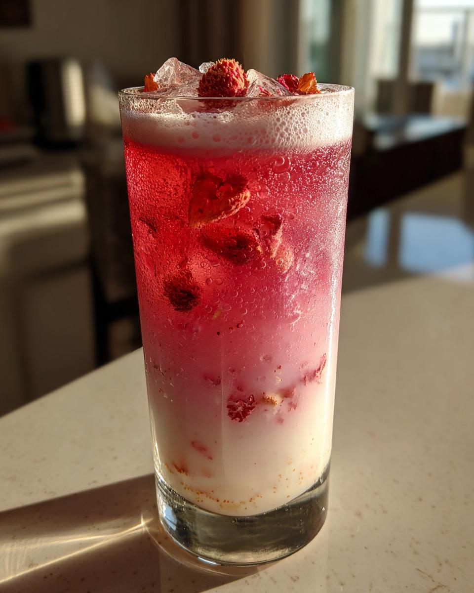 recipe for the pink drink - detail 2