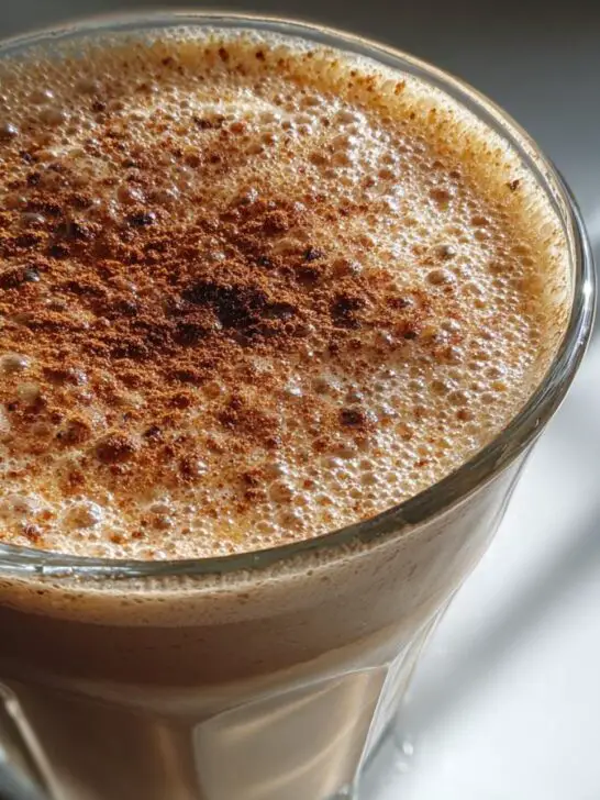 Christmas Almond Nog Smoothie (Non-Alcoholic)