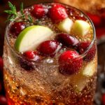 Christmas Apple Cranberry Spritzer