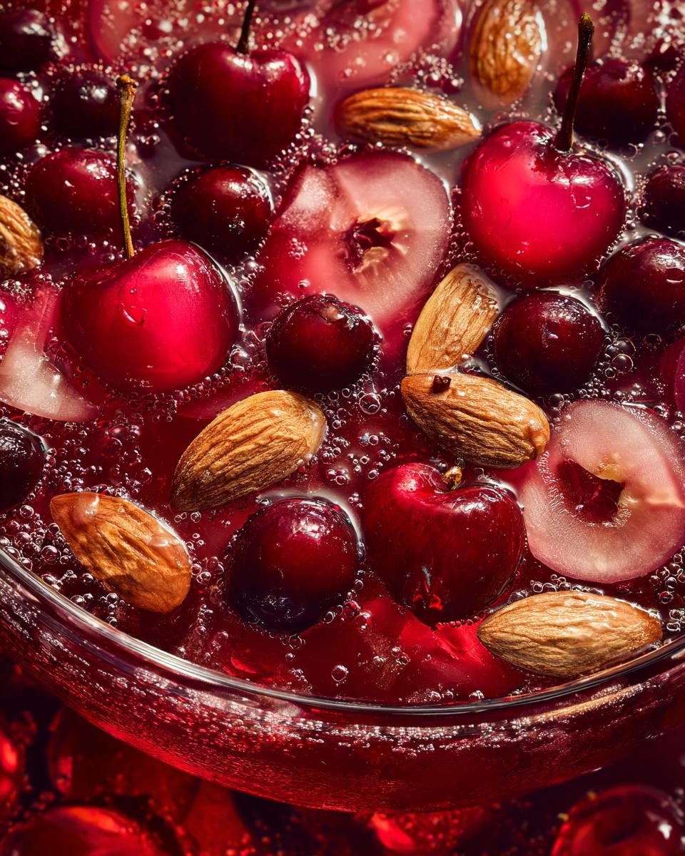 Christmas Cherry Almond Holiday Punch - detail 1