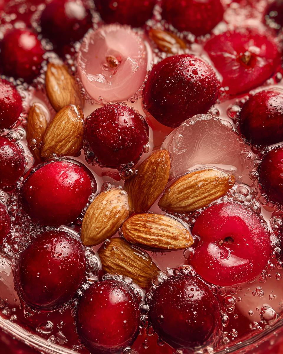 Christmas Cherry Almond Holiday Punch - detail 3