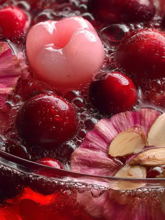 Christmas Cherry Almond Holiday Punch