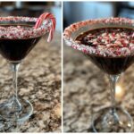 Christmas Chocolate Peppermint Martini