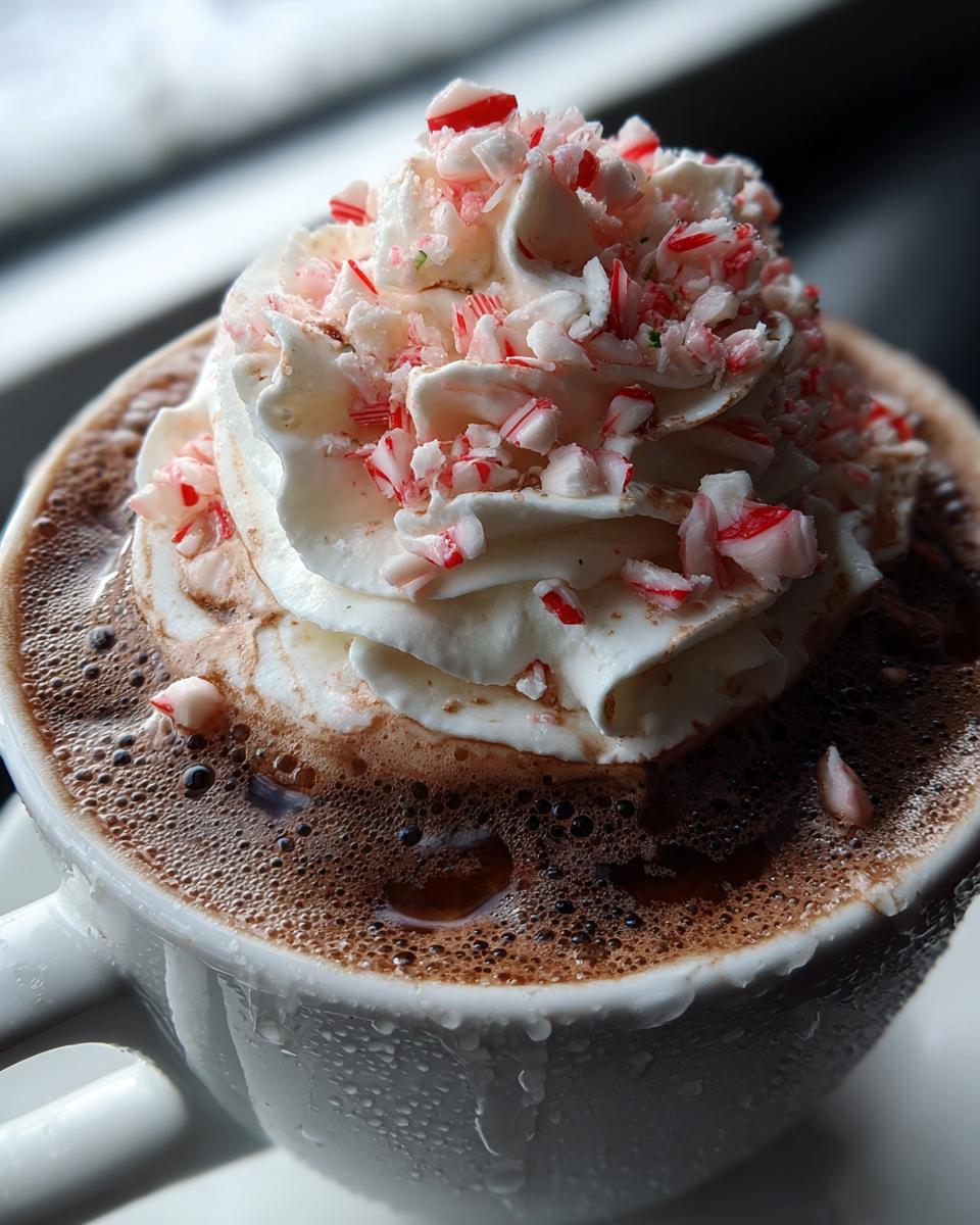 Christmas Frozen Peppermint Mocha - detail 2