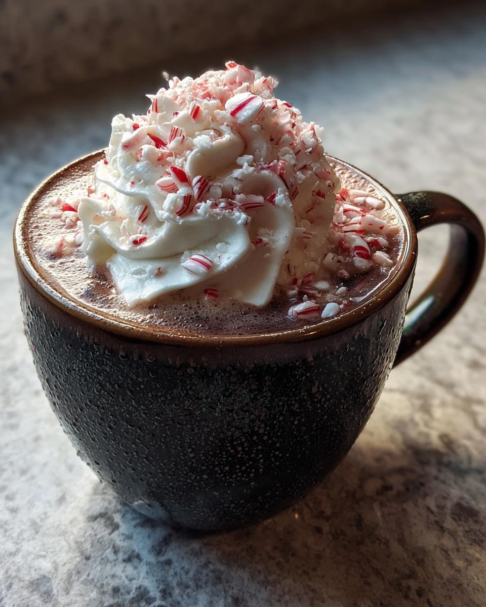 Christmas Frozen Peppermint Mocha - detail 3