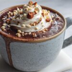 Christmas Hazelnut Mocha Latte