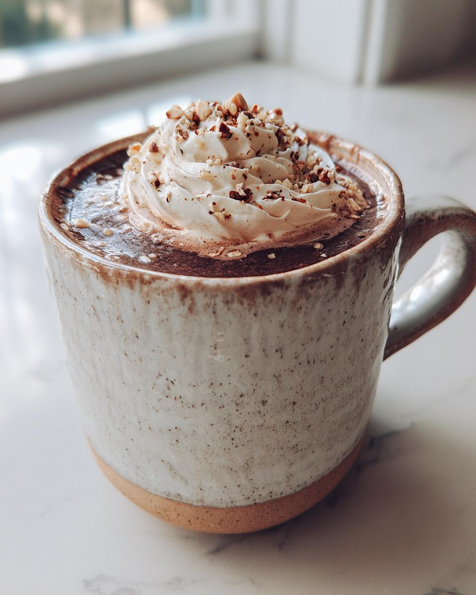 Christmas Hazelnut Mocha Latte - detail 3