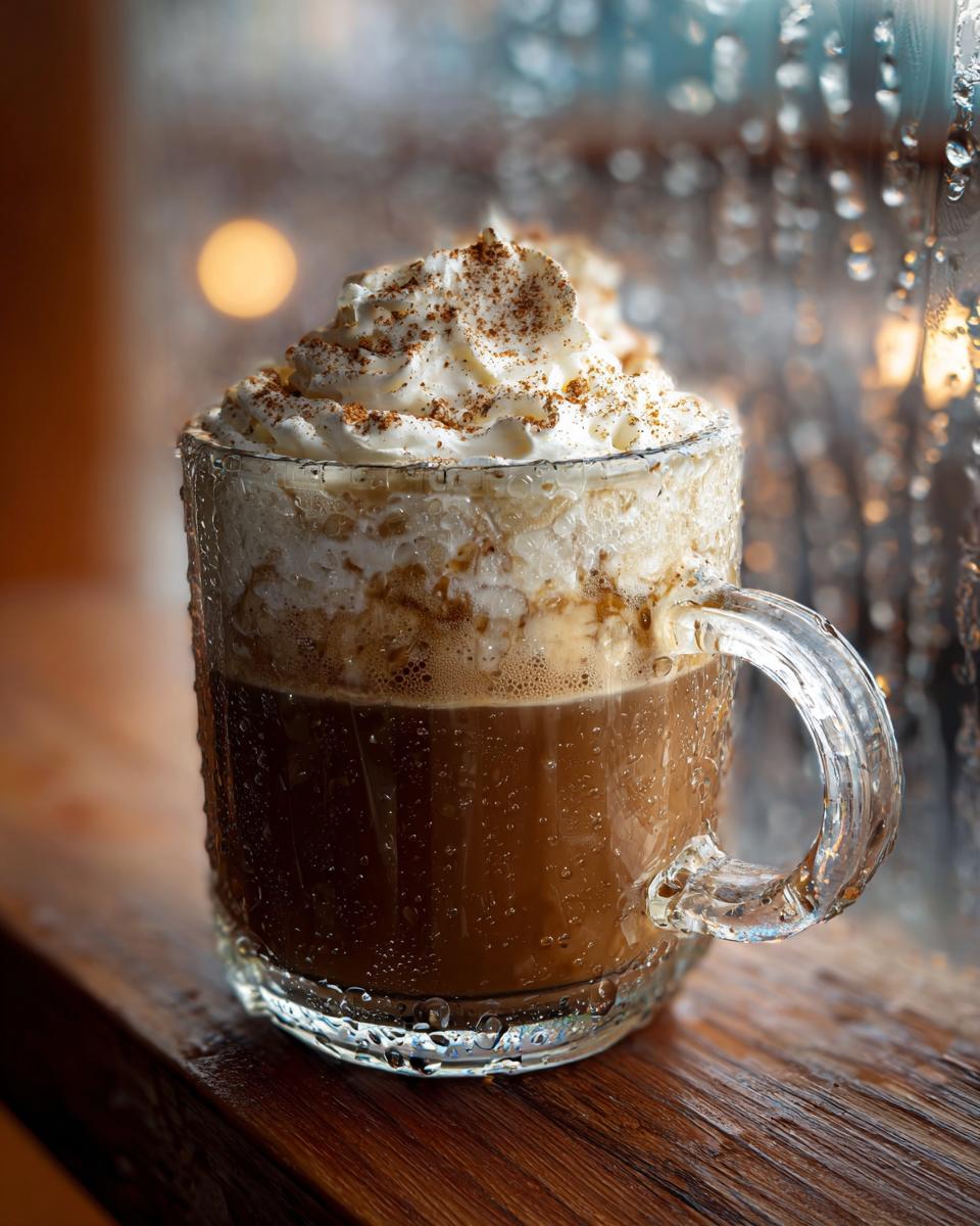 Christmas Iced Gingerbread Latte - detail 2