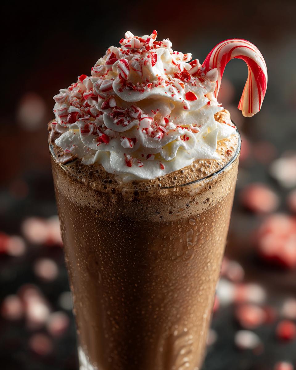 Christmas Mocha Candy Cane Cooler - detail 1