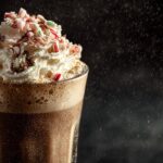Christmas Mocha Candy Cane Cooler