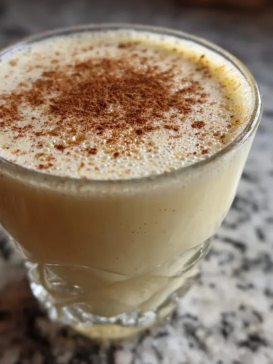 Christmas Nutmeg Vanilla Eggnog