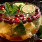 Christmas Pineapple Mint Punch