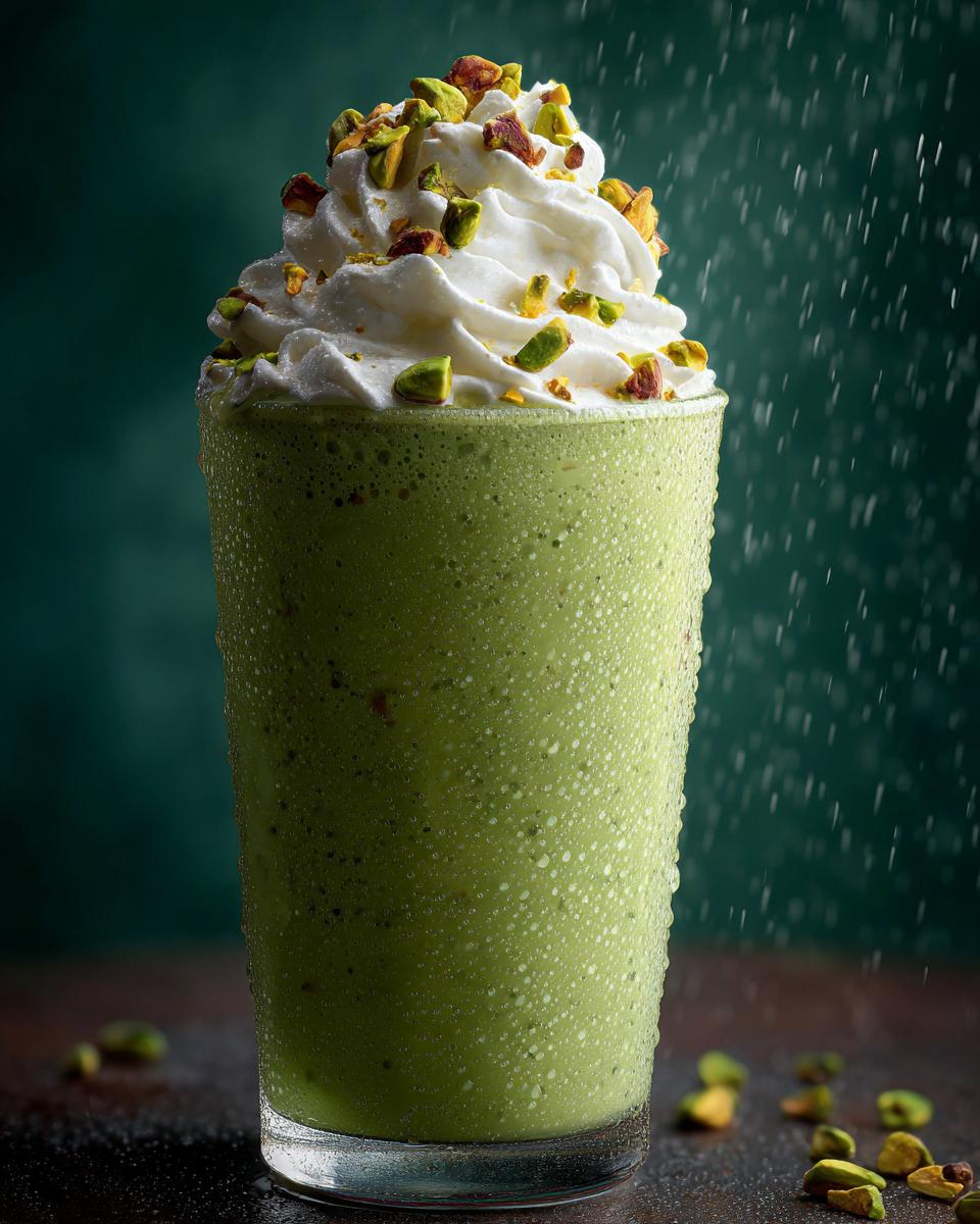 Christmas Pistachio Cream Shake - detail 1