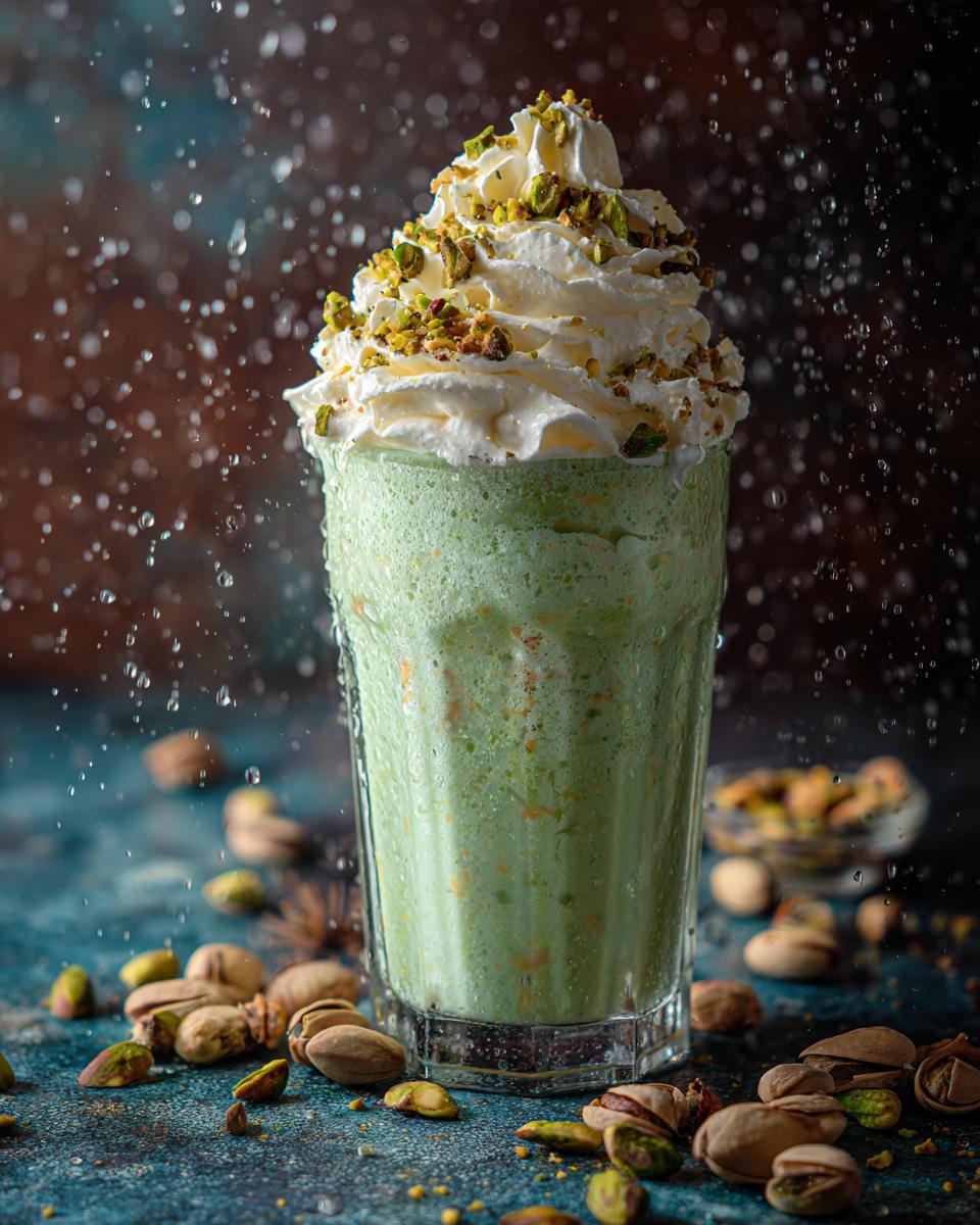 Christmas Pistachio Cream Shake - detail 3
