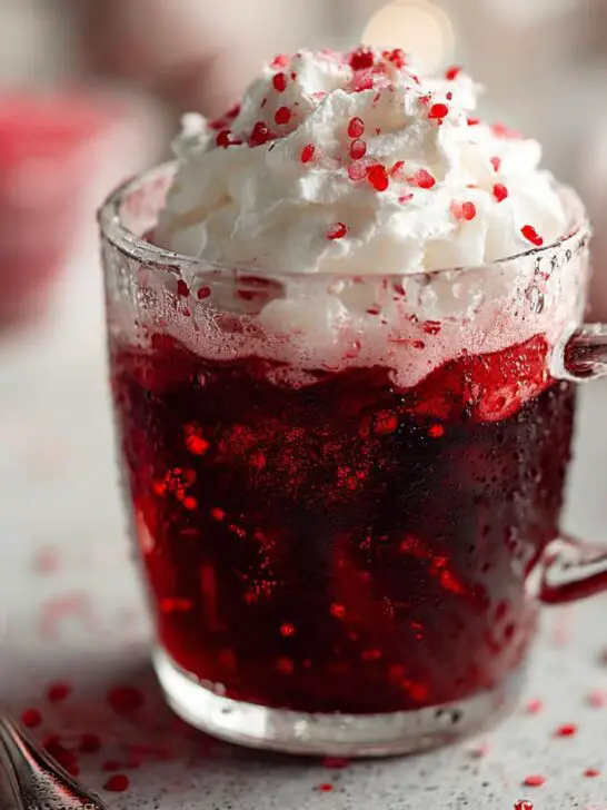 Christmas Red Velvet Hot Chocolate