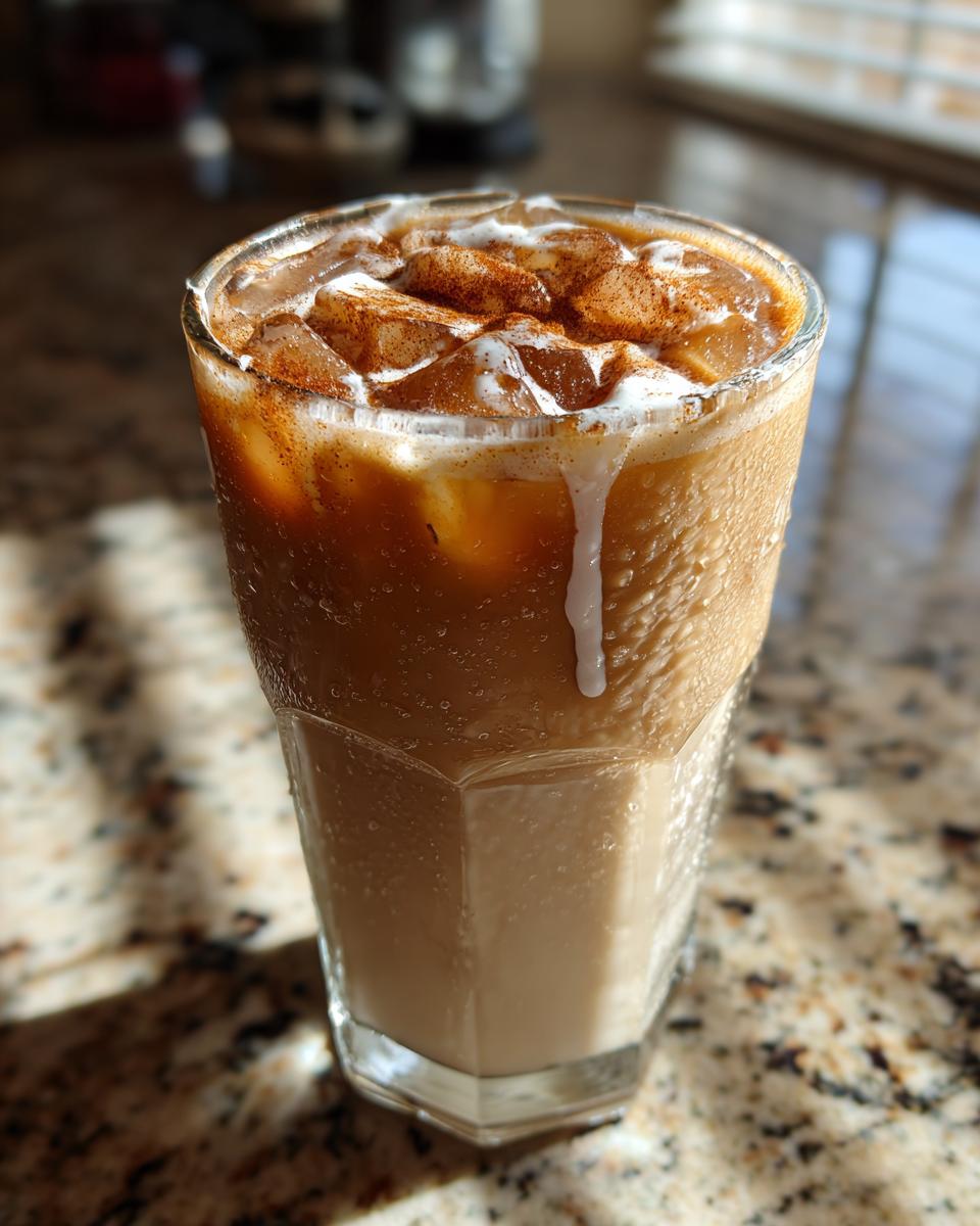 Christmas Snickerdoodle Iced Coffee - detail 1