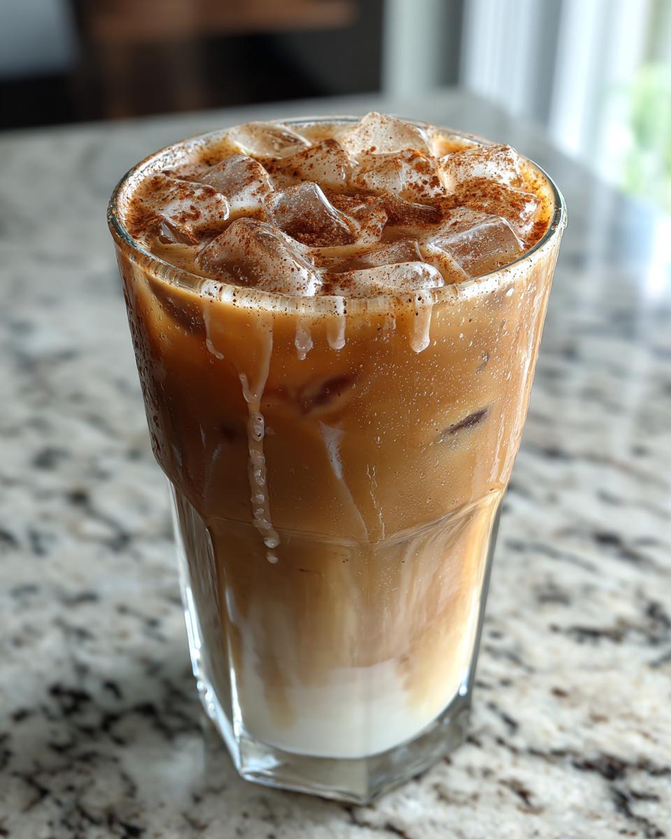 Christmas Snickerdoodle Iced Coffee - detail 3