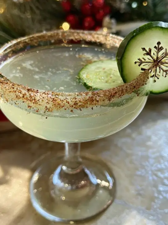 Christmas Snowflake Martini
