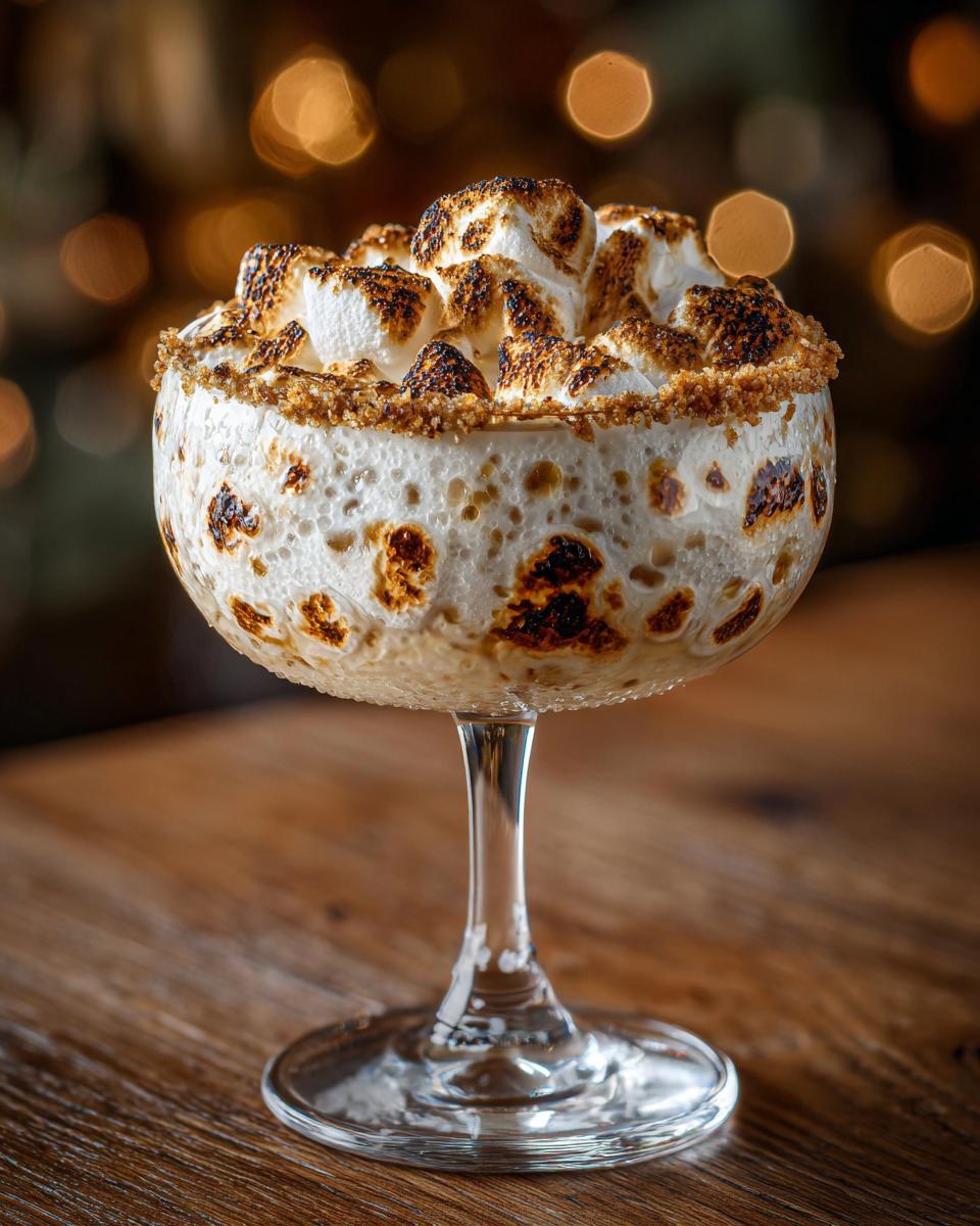 Christmas Toasted Marshmallow Eggnog - detail 2
