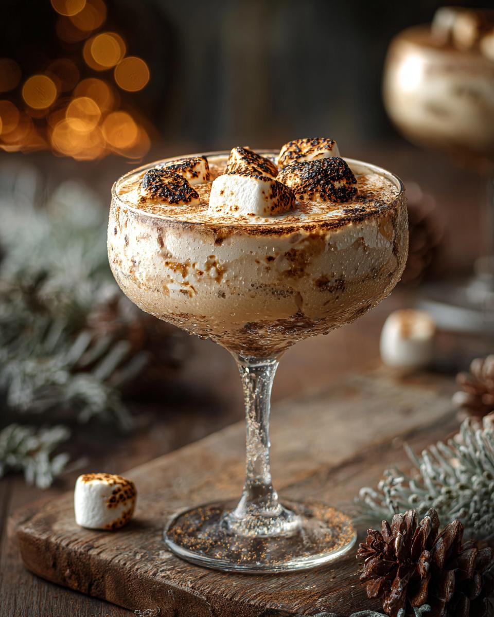 Christmas Toasted Marshmallow Eggnog - detail 3