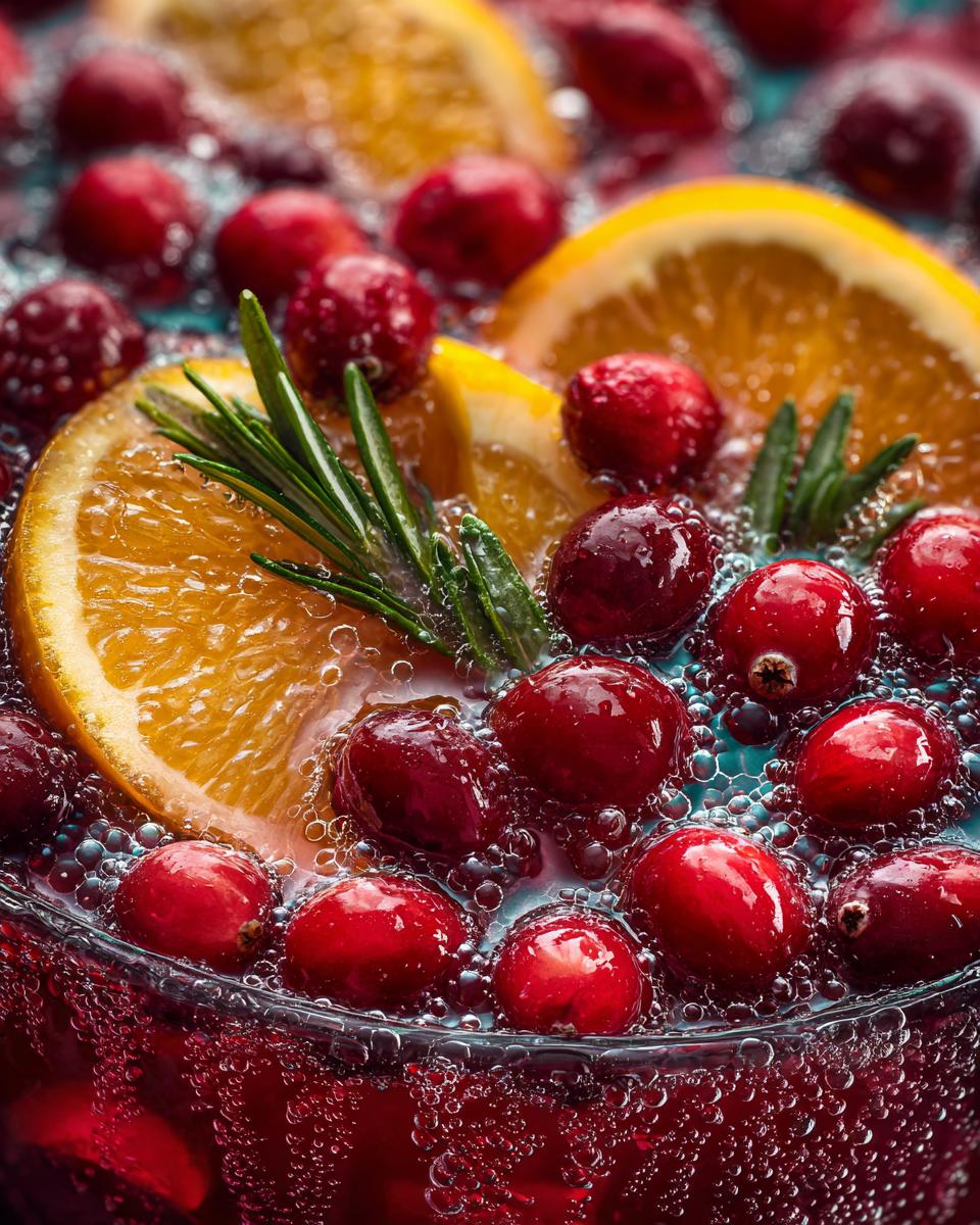 Christmas Winter Wonderland Punch - detail 2