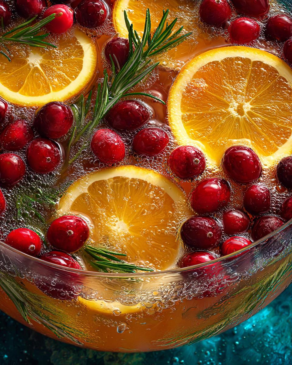 Christmas Winter Wonderland Punch - detail 3