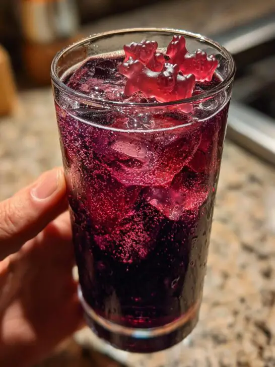 Halloween Bat Juice Mocktail