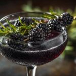 Halloween Black Magic Cocktail