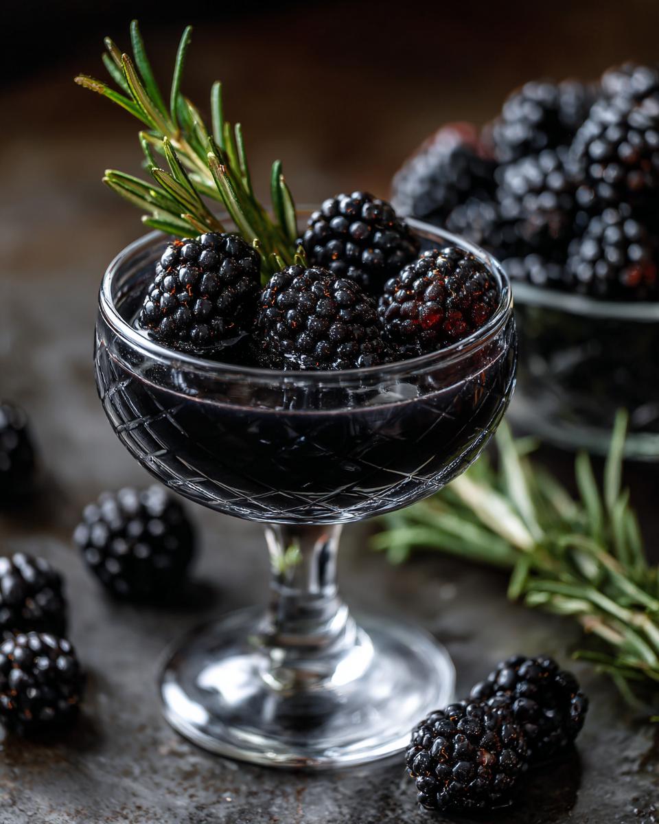 Halloween Black Magic Cocktail - detail 3