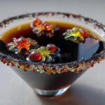 Halloween Black Widow’s Martini
