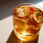 Halloween Caramel Apple Mocktail