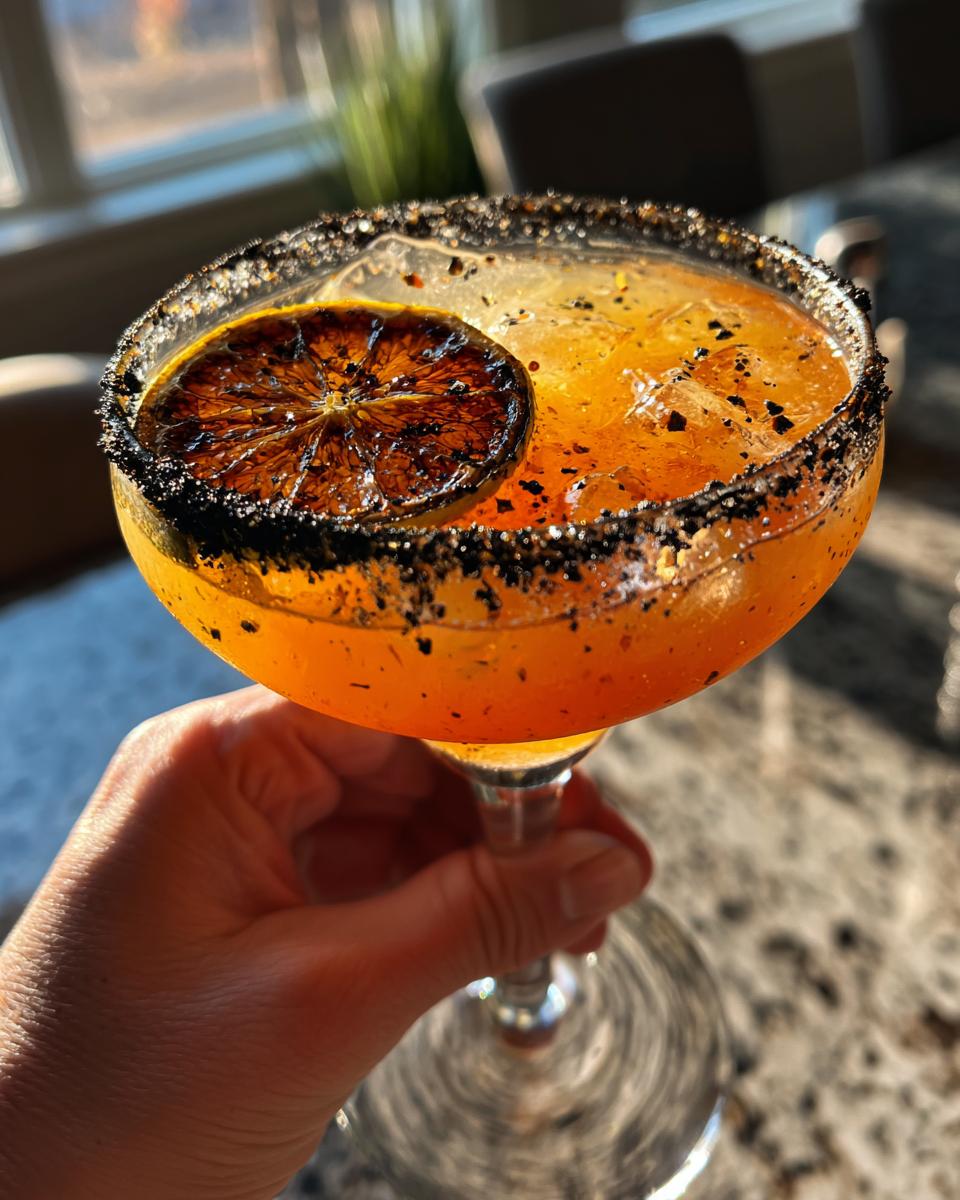 Halloween Charred Citrus Margarita - detail 1