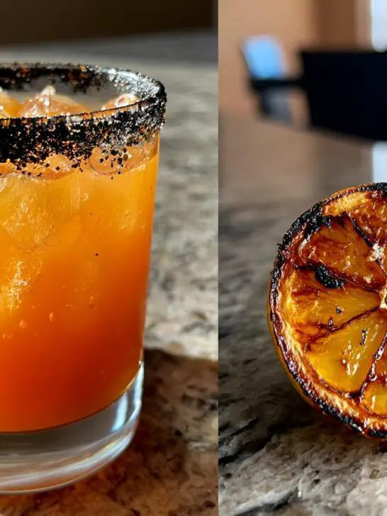 Halloween Charred Citrus Margarita