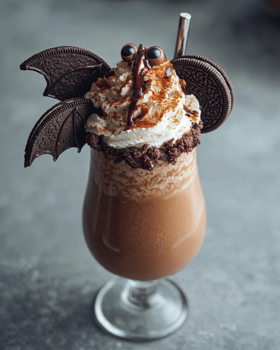 Halloween Choco-Bat Milkshake - detail 1