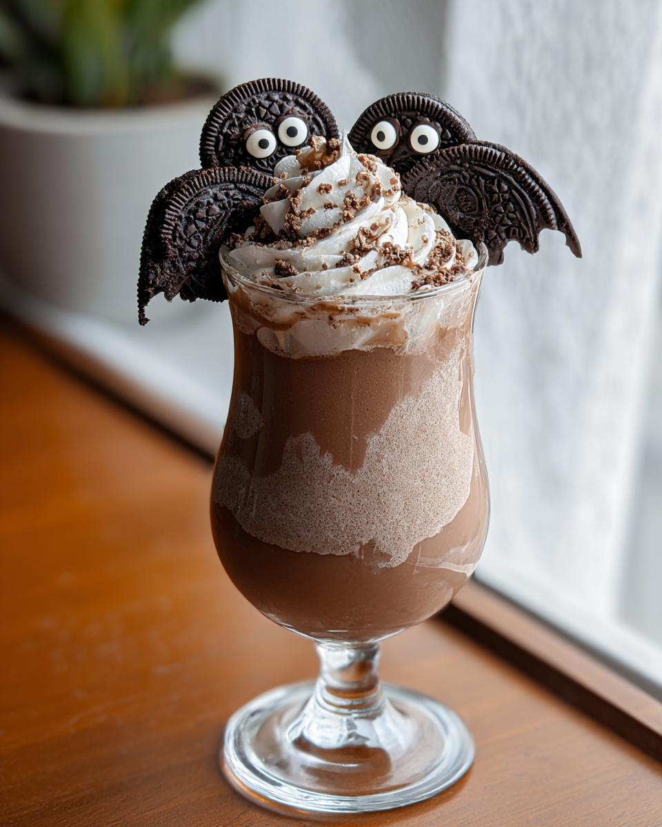 Halloween Choco-Bat Milkshake - detail 2