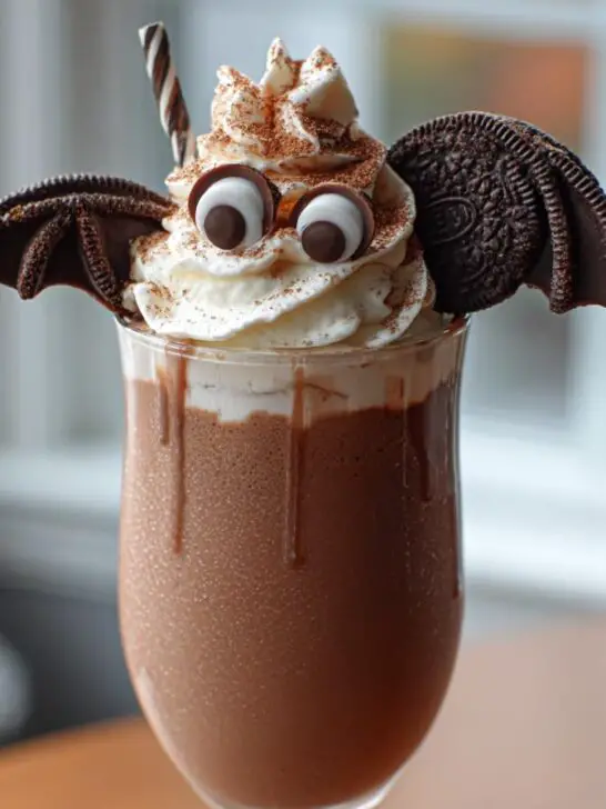 Halloween Choco-Bat Milkshake