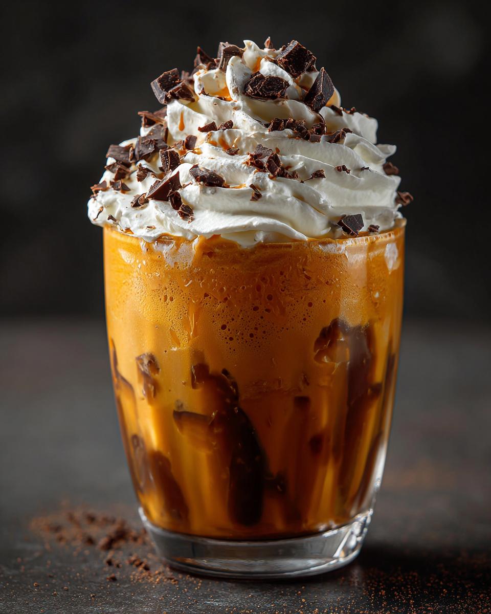 Halloween Chocolate Pumpkin Mudslide - detail 2