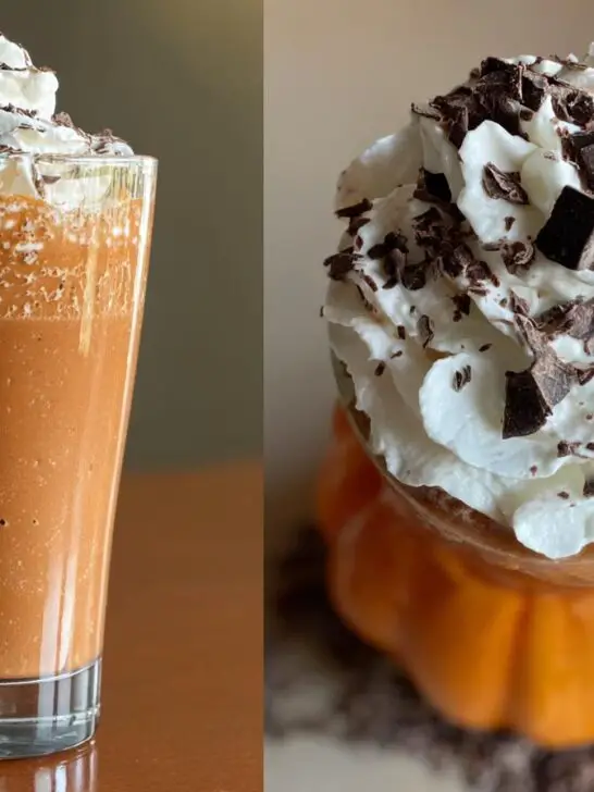 Halloween Chocolate Pumpkin Mudslide