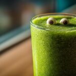 Halloween Monster Green Smoothie