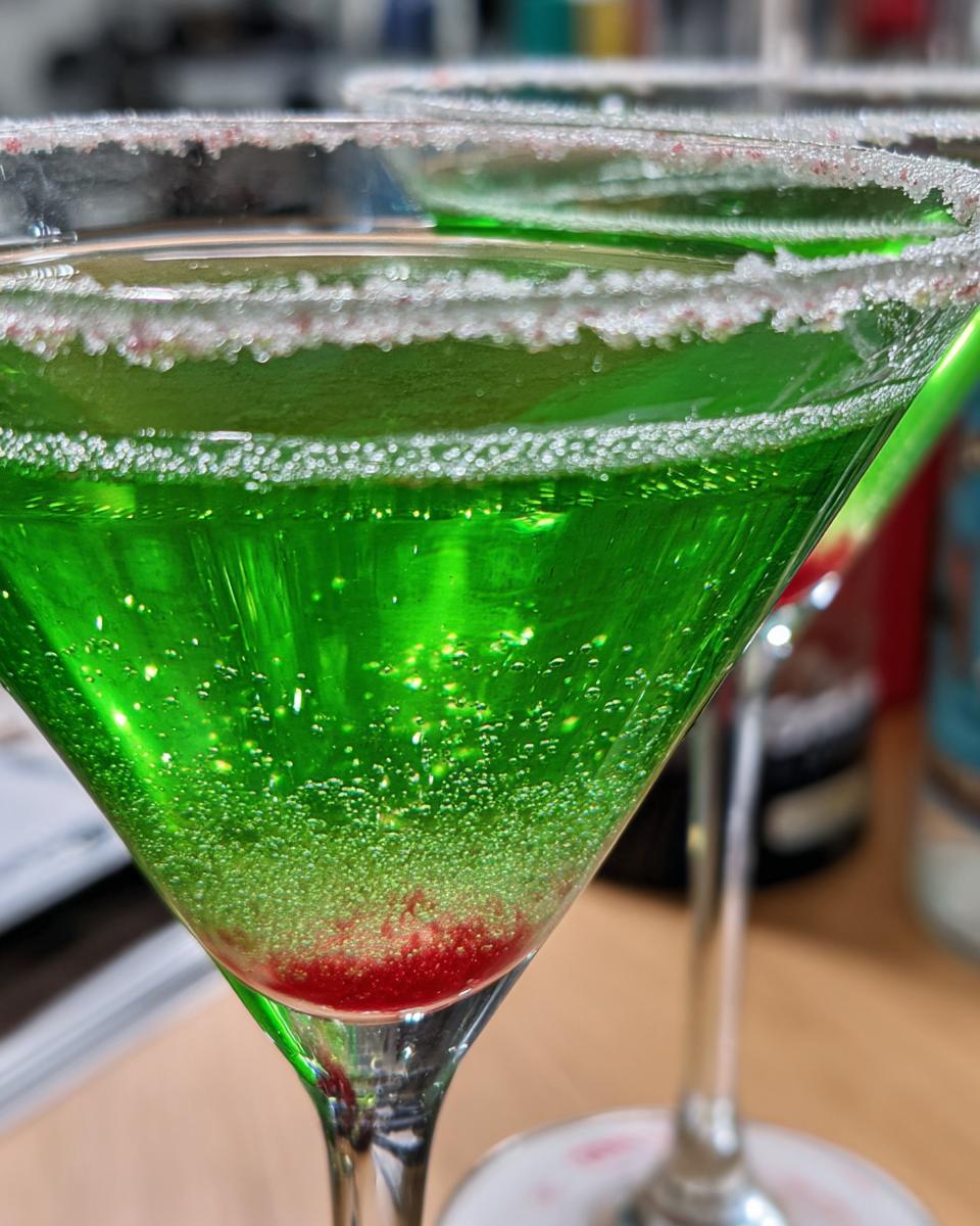 Halloween Poison Apple Martini - detail 1