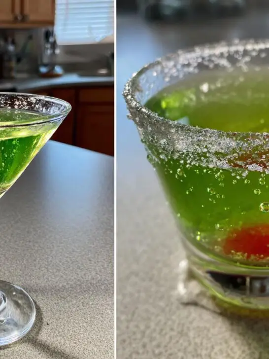 Halloween Poison Apple Martini