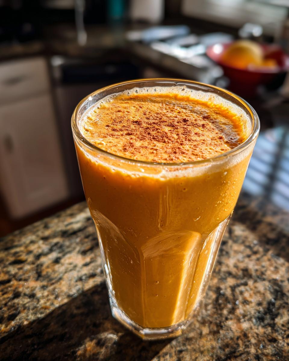 Halloween Pumpkin Pie Smoothie - detail 1