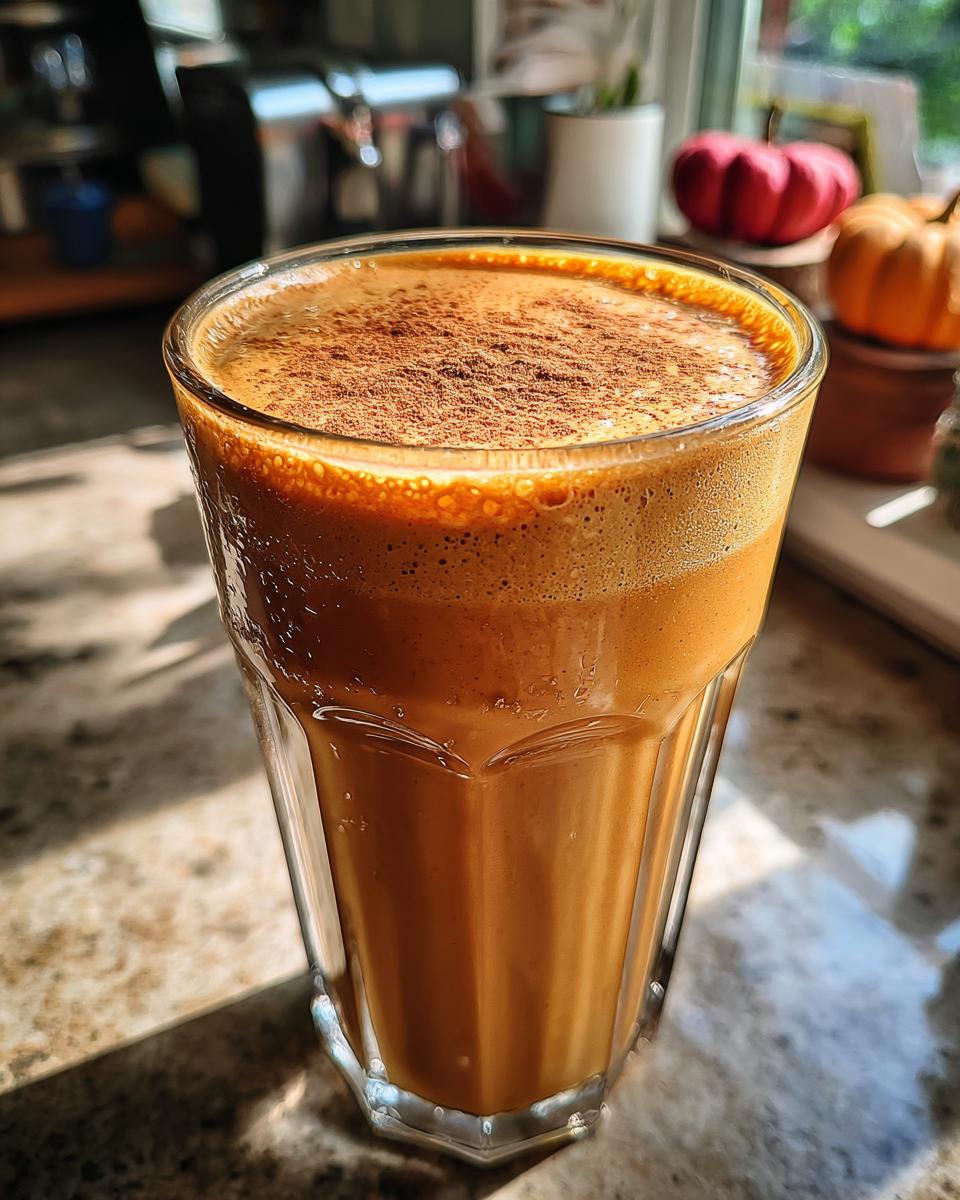 Halloween Pumpkin Pie Smoothie - detail 2