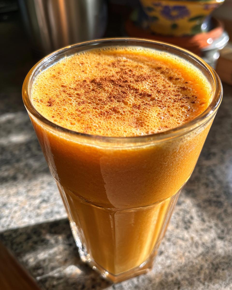 Halloween Pumpkin Pie Smoothie - detail 3