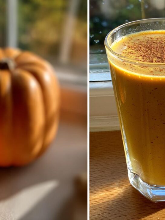 Halloween Pumpkin Pie Smoothie