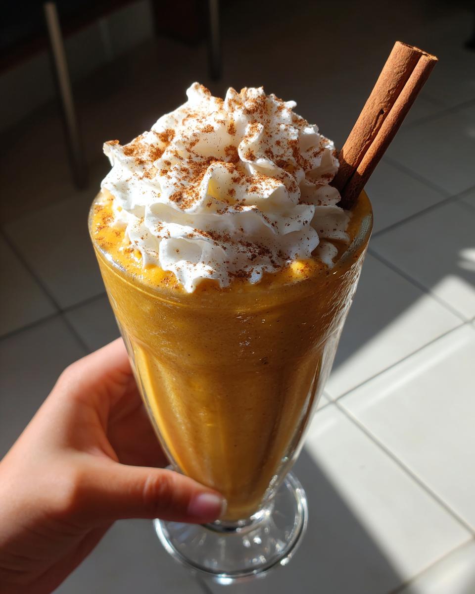 Halloween Spiced Pumpkin Milkshake - detail 3