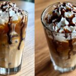 Halloween Trick or Treat Iced Latte