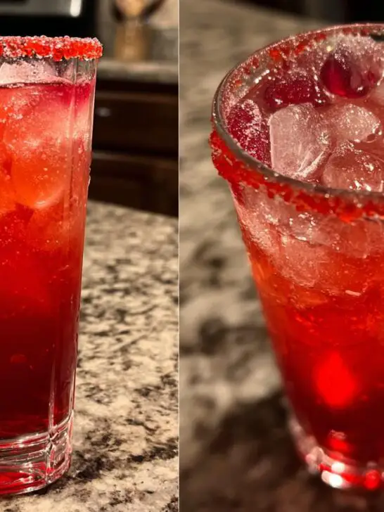 Halloween Vampire’s Kiss Mocktail
